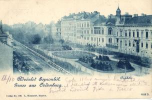 1899 Sopron, Deák tér; kiadja L. Kummert