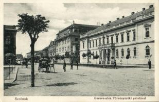 Szolnok, Gorove utca, Törvényszéki palota; Gettler József kiadása