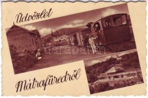 Mátrafüred mit Bahnhof