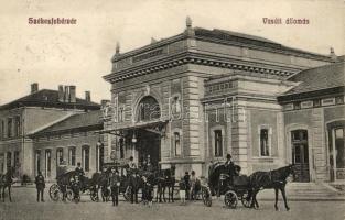 Székesfehérvár, vasútállomás, Robitsek Sándor kiadása