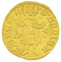 1406? Aranyforint Au "Zsigmond" Nagybánya (3.55g) T:1-,2 RRR! Hungary 1406? Goldgulden Au "Sigismund" Neustadt (3.55g) C:AU,XF Very rare! Huszár: 573., Unger I.: 446.u