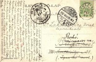 Selmecbánya, Banska Stiavnica; Kossuth tér, Singer Ignác és Grohmann Gyula üzletei, zárda; Grohmann ...