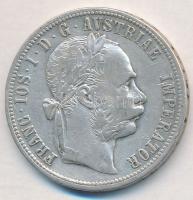 Ausztria 1892. 1Fl Ag "Ferenc József" T:2- kis ph. Austria 1892. 1 Florin Ag "Franz Joseph" C:VF edge error