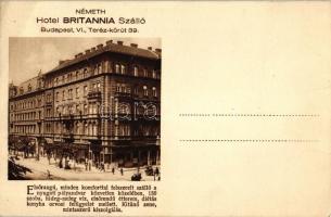 Budapest VI. Hotel Britannia (fa)