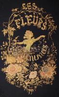Grandville, J.J.: Les Fleurs animees. I. Paris, 1847. Gonet. 28 színezett acélmetszettel. Aranyozott...