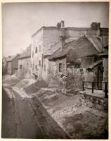 Tabán 1908, nagyméretű fotó, karontra ragasztva, hátulján feliratozva, 39×31,5 cm /

The Tabán quart...