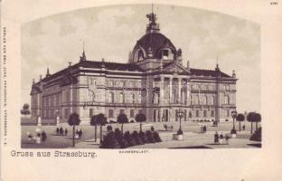 Strassburg Kaiserpalast Litho