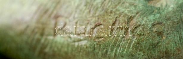 Salvador Dali után Ruchos: Anthropomorphic Cabinet. Nagy szériás bronz szobor márvány talapzaton, je...