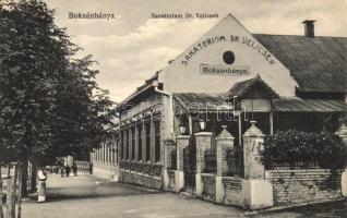 Boksánbánya, Németbogsán; Sanatorium Dr. Velicsek