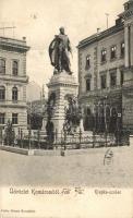 Komárom, Klapka szobor; Czike Dénes kiadása / statue