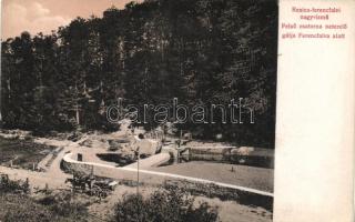 Resica-Ferencfalva, Nagyvízmű, Felső csatorna beterelő gátja, kiadja Neff Antal / water works