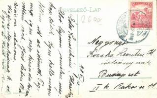 Resica-Ferencfalva, Nagyvízmű, Felső csatorna beterelő gátja, kiadja Neff Antal / water works