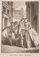 Francois Boucher's Zeichnungen zu Moliere's Werken in Kupfer gestochen. Berlin. é.n. Hyper...