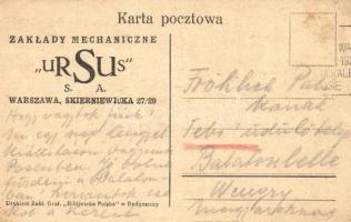 Zaklady mechaniczne Ursus S.A. Drukiem Zakl. Graf. 'Bibljoteka Polska' w Bydgoszczy / Poli...