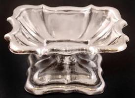 Antik ezüst (Ag.) fűszertartó, jelzett (Bécs 186?), 5,5×4,5 cm, nettó:23,5 g