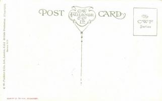 Hey! Diddle Diddle... fairytale art postcard by C. W. Faulkner & Co. Ltd. Series 1633 artist sig...