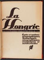 La Hongrie - Cartes et notions géographiques historiques, etnographiques, économiques et intellectuelles. Térképekkel, félvászon védőborítóban / In half linen binding with maps 48p.
