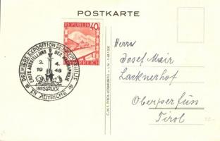 1948 Olympische Spiele, Sankt Moritz, London / olympics 'Erste Ausstellung der Maximaphilie...