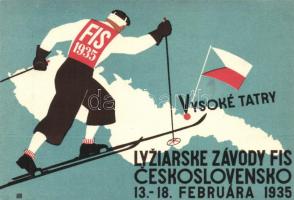 1935 Lyziarske Závody Fis Ceskoslovensko / Fis Race in the Tatra