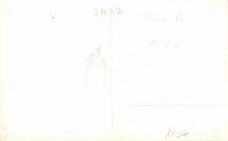 Szombathely, Teleki Pál és helyi elöljárók Károly király visszatérési kísérlete idején. Háttérben a ...