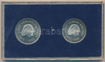1961. 25Ft Ag + 50Ft Ag "Liszt" pár T:P Eredeti plasztiktokban!