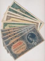 1946. 15db-os vegyes milpengő tétel T:vegyes