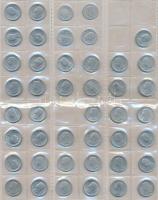 Vegyes: 1951-1965. 5f Al (40x) + Svájc 1944. 1Fr Al + Svájc / Frauenfeld 1945. 10r Al + 20r Al + Csehszlovákia 1956. 1h Al T:vegyes Mixed: Hungary 1951-1965. 5 Fillér Al (40x) + Switzerland 1944. 1 Frank Al + Switzerland / Frauenfeld 1945. 10 Rappen Al + 20 Rappen Al + Czechoslovakia 1956. 1 Haler Al C:mixed