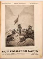 1927. szeptember-1930. június, Az Ifjú Polgárok Lapjának számai könyvbe kötve sok képpel és ábrával,...