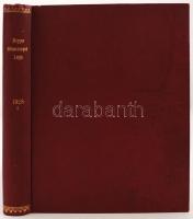 1928 A Magyar Úriasszonyok Lapja V. évfolyamának 1-18. száma könyvbe kötve, képekkel, ábrákkal, érdekességekkel