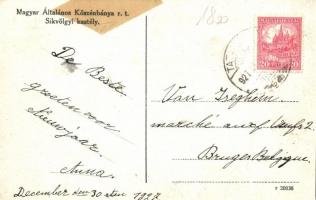 Bánhida, Síkvölgyi-kastély (ragasztónyom / gluemark)