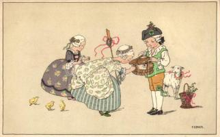 Children, M. Munk Vienne Nr. 651. s: P. Ebner