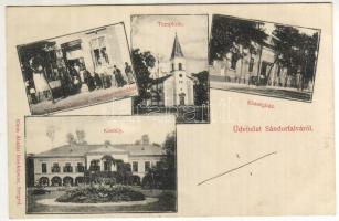 Sándorfalva Geschäft, Schloss