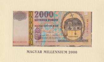 2000. 2000Ft "Millennium" T:I Eredeti bontatlan díszcsomagolásban!