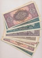 30db-os vegyes magyar pengő bankjegy tétel T:vegyes