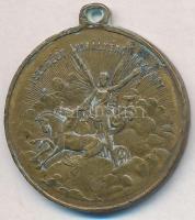 1898. "Szabadságharczunk dicső emlékére / Istenért, királyért, hazáért" Cu emlékérem (29,5mm) T:2-,3 ph.