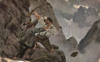 6 db RÉGI motívumlap, vegyes minőség; vadász / 6 old motive cards, mixed quality; hunter