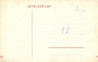 Szeged, Kelemen utca, Pósz Alajos és Krausz M. kereskedései, villamos