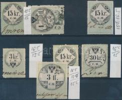 1854 CM-es fogazat változatok, 7 db