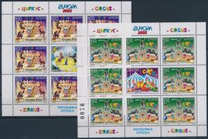 Europa CEPT: Cirkusz kisív sor Europa CEPT: Circus minisheet set