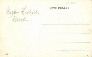 Budapest XVI. Rákosszentmihály, Rákosi út, Hora János cukrászdája, villamos