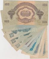 1944. 1P-100P (12x) "A Vörös Hadsereg Parancsnoksága" T:vegyes