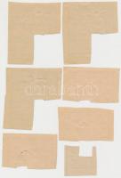 1952. 7db-os élelmiszerjegy tétel T:vegyes