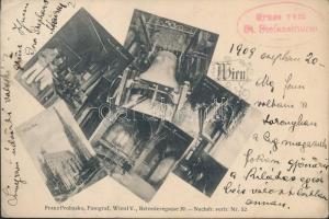 Vienna, Wien; Stefansdom, Inneres Turmzimmer; Verlag Franz Prohaska / cathedral tower, bell room interior