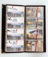 1991-1993 Nagyon szép telefonkárya-gyűjtemény a kezdetektől. 44 db használatlan telefonkártya, exkluzív berakóban. A legértékesebb első két év kompletten! / 1991-1993 Very nice unused phone card collection from the beginnig. 32 pieces in exclusive case. First two years are complete!