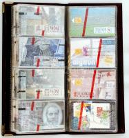 1991-1993 Nagyon szép telefonkárya-gyűjtemény a kezdetektől. 44 db használatlan telefonkártya, exklu...