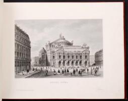 cca 1860 Rouargue A.: Choix de 26 vues et monuments Paris actuel. Dessinés par A. Rouargue. Gravés e...