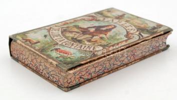 Fables de J. de La Fontaine. Illustrées de 120 gravures. Paris, 1882 Bernardin-Béchet. 120 metszette...