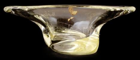 Sevres dísztál, formába öntött, jelzett, hibátlan, h:39 cm, m:13 cm