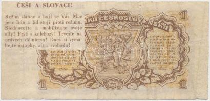 Csehszlovákia 1953. 1K propaganda szöveggel T:III
Czechoslovakia 1953. 1 Koruna with propaganda tex...