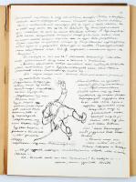 Gogol, Nyikolaj Vasziljevics: Egy őrült emlékiratai. Hasonmás kiadás. Illusztrálta: Boris László. Bp...